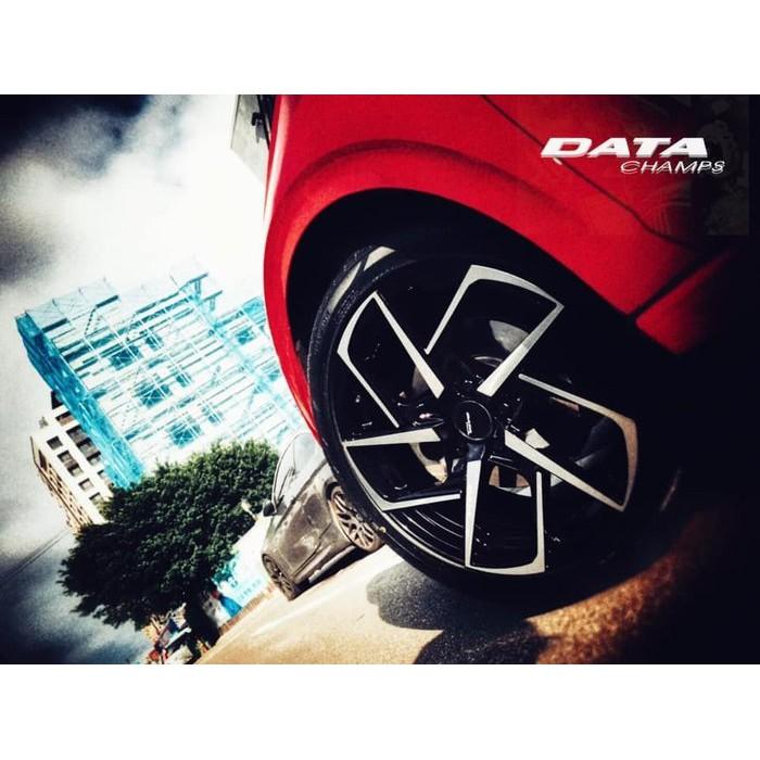 【頂尖】全新DATA 17吋鋁圈 VL04 5X100 108 114.3 7.5J 黑底古銅面 陽極紅 銀車面-細節圖6