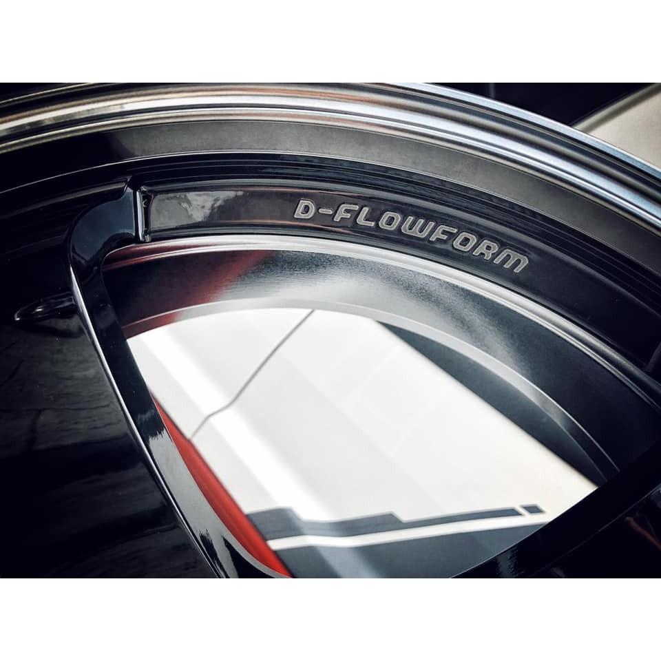 【頂尖】全新DATA 19吋旋壓鋁圈 FF05 5X108 114.3 8.5J 鋼琴黑車邊 槍灰色-細節圖4