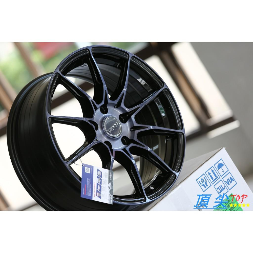 【頂尖】全新VARRO VD21X 17吋旋壓鋁圈 5X114.3 7.5J ET35 亮黑車髮絲銀 VD21-細節圖3