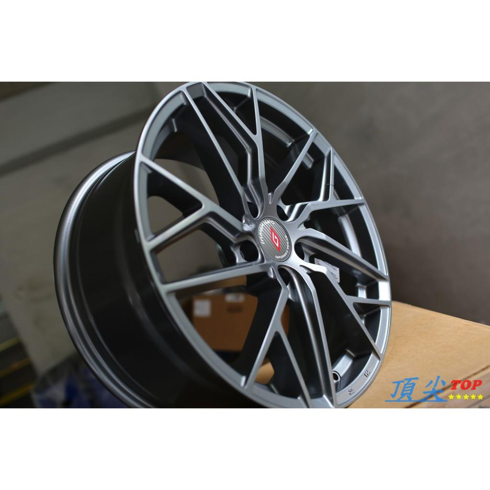 【頂尖】全新北德文鋁圈 2272 18吋 5X114.3 8J ET38 消光鐵灰 分期零利率-細節圖2