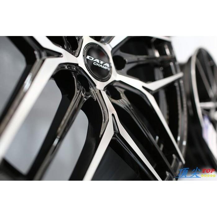 【頂尖】全新DATA 18吋DST旋壓輕量化鋁圈 FF09 5X100 108 112 114.3 8.5J 亮黑色車面-細節圖7