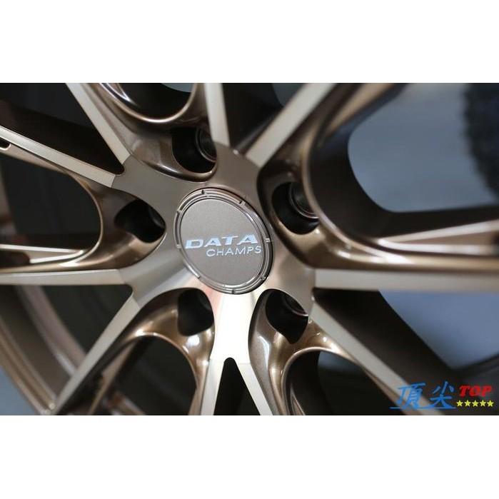 【頂尖】全新DATA 18吋DST旋壓鋁圈 FF10 5X100 108 112 114.3 8.5J 古銅金車面-細節圖4