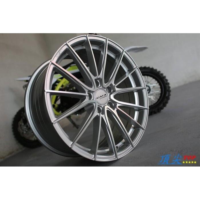 【頂尖】全新DATA 19吋DST旋壓鋁圈 FF11 5X108 112 114.3 8.5J 銀色車面-細節圖3