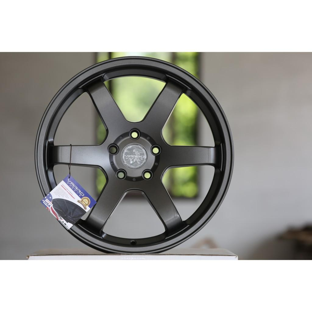 【頂尖】全新VARRO VD33X 18吋旋壓鋁圈 5X114.3 8J ET40 消光鐵灰 VD33 美國品牌-細節圖2