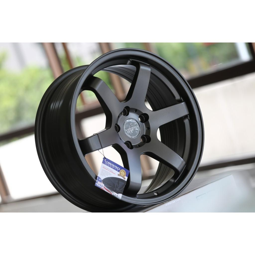 【頂尖】全新VARRO VD33X 18吋旋壓鋁圈 5X114.3 8J ET40 消光鐵灰 VD33 美國品牌-細節圖3