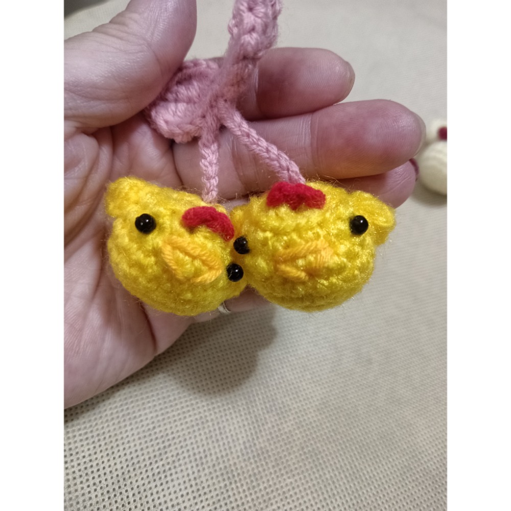 櫻桃吊飾動物造型掛件-細節圖6