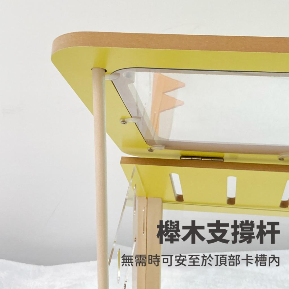 🚀隔日到貨🚀萌寵要當家 台灣現貨 寵物來了 木質全景倉鼠籠 倉鼠別墅 造景籠 飼養箱-細節圖4