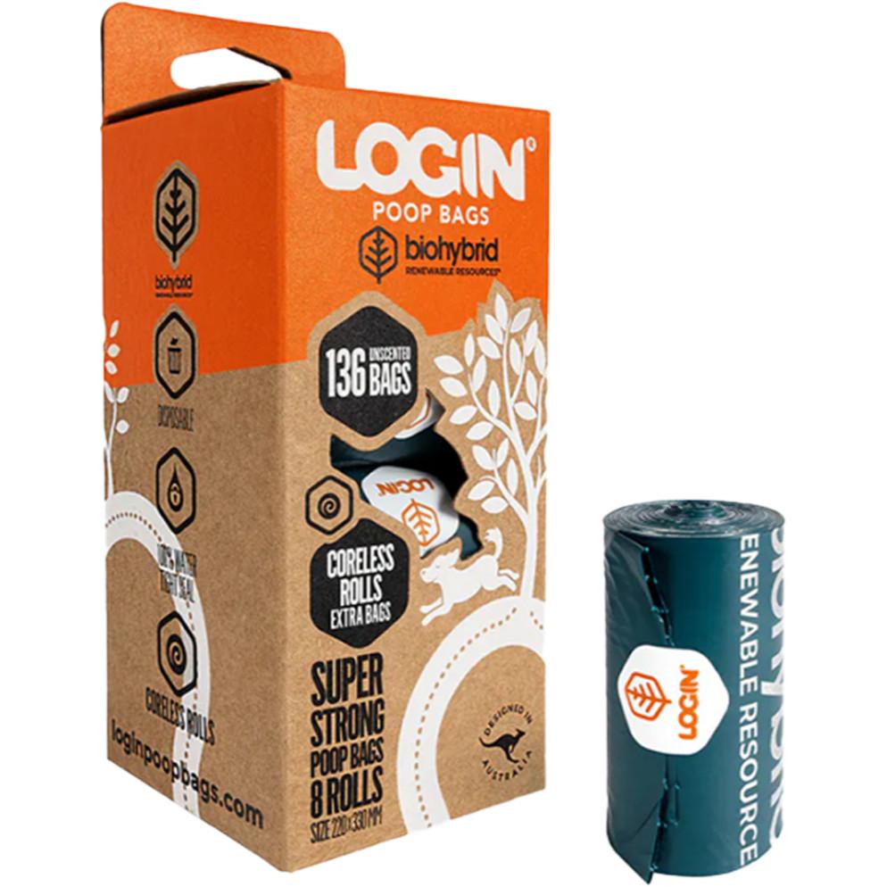🚀隔日到貨🚀萌寵要當家【洛格 環保可分解拾便袋】貓狗便袋 寵物便袋 8捲入(136張)-細節圖3