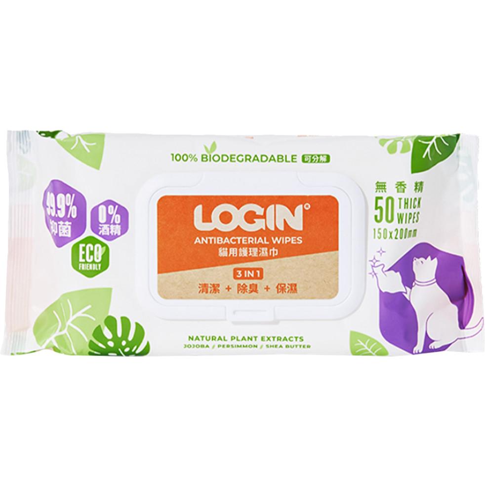 🚀隔日到貨🚀萌寵要當家【洛格 除臭益菌護理濕巾】貓用 濕紙巾 無酒精 抑菌 清潔 除臭 保濕-細節圖2