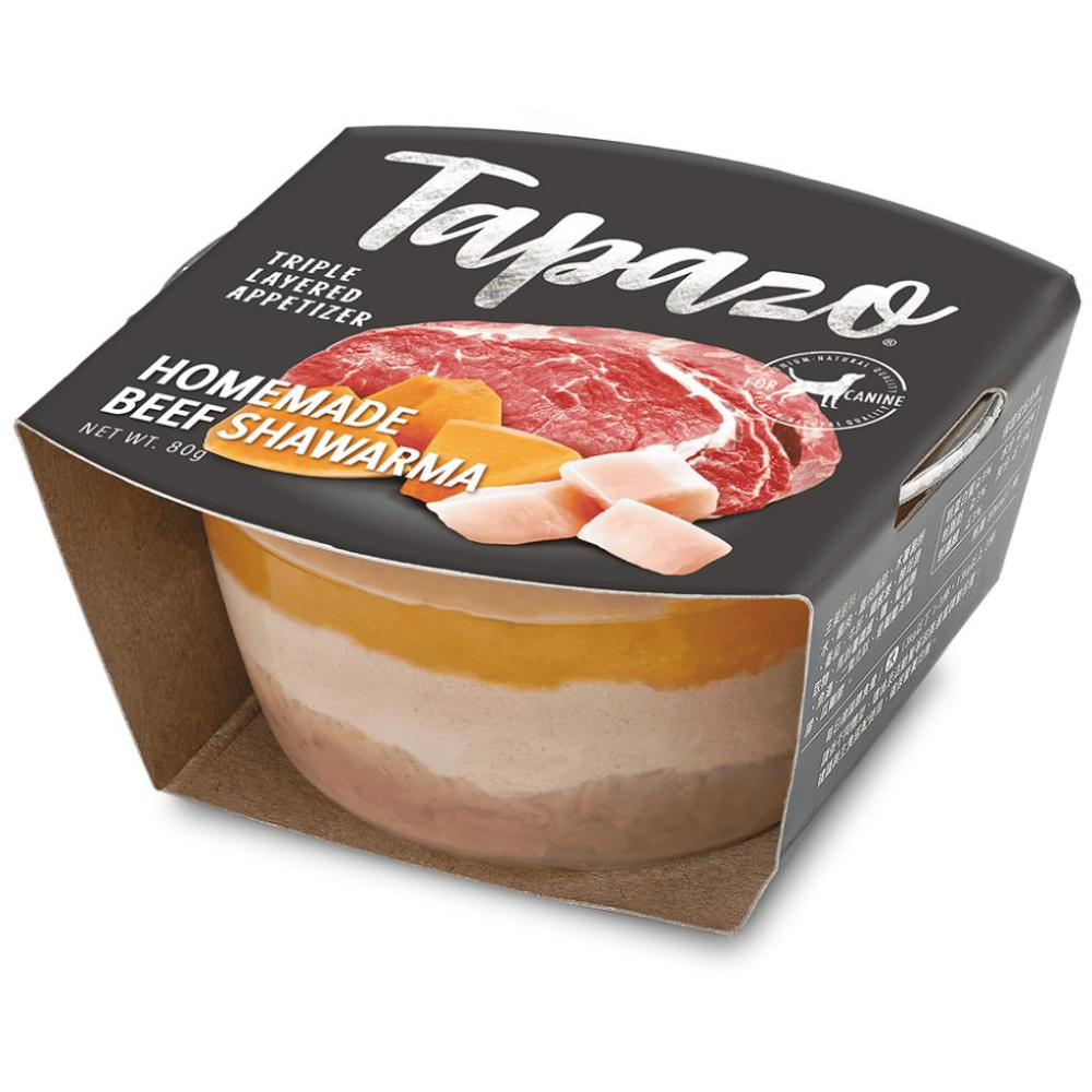 🚀隔日到貨🚀萌寵要當家【TAPAZO 特百滋 開胃三層杯】狗罐頭 狗餐盒 罐頭 80g-細節圖8