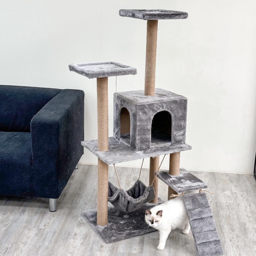 🚀隔日到貨🚀萌寵要當家 台灣現貨 有喵病 階梯式多層貓跳台 貓跳台 遊戲台-細節圖7