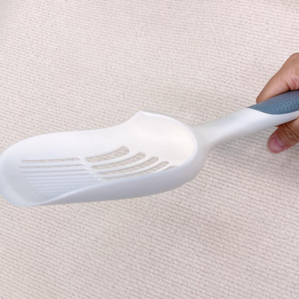 🚀隔日到貨🚀萌寵要當家 有喵病 台灣現貨 粉彩貓頭鷹貓砂鏟 加大貓砂專用鏟 大貓砂鏟 貓廁所 快速漏砂-細節圖7