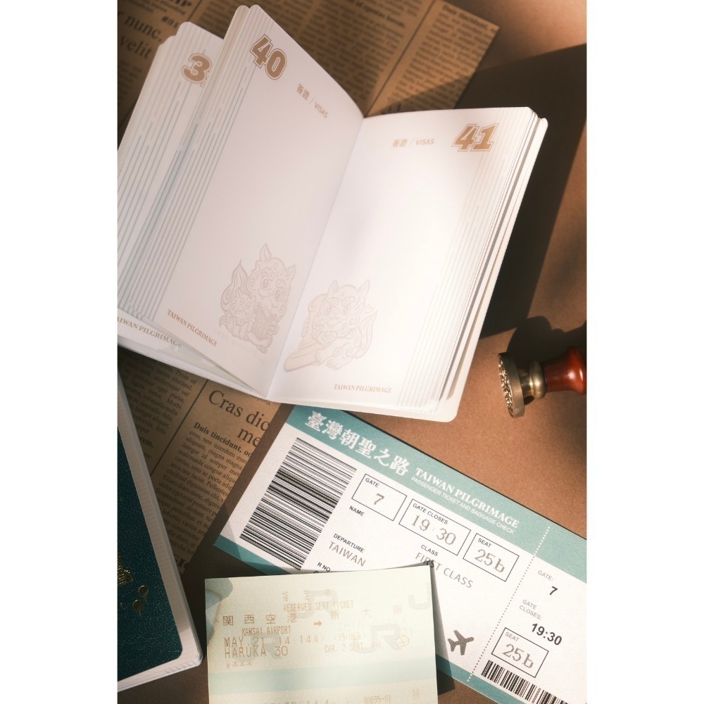 台灣朝聖之路-2026經典款-朝聖護照集章冊-細節圖3
