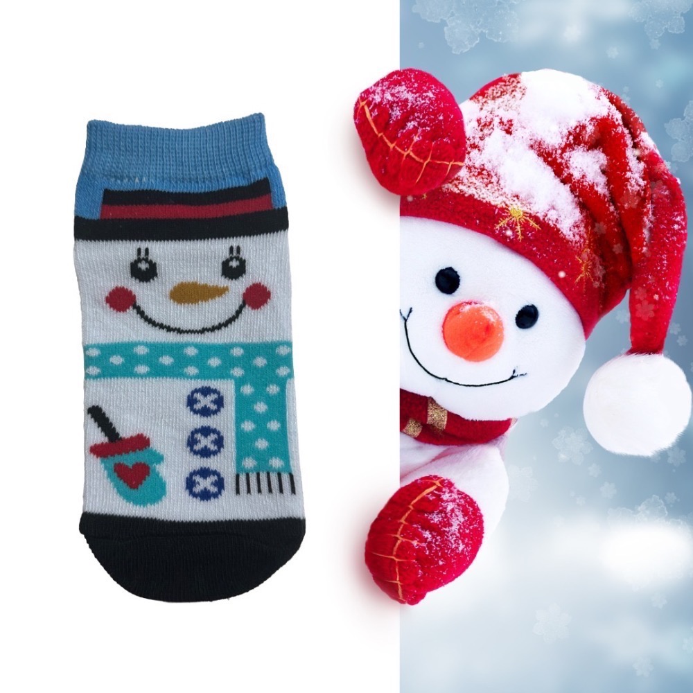 [時尚穿搭］聖誕限定可愛童襪-聖誕節禮物、節慶系列造型襪-規格圖4
