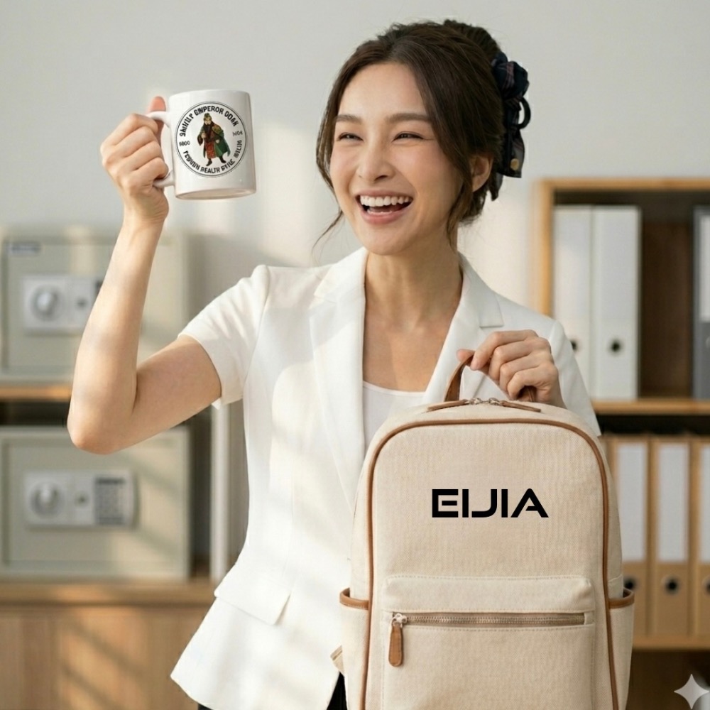 EiJIA 關聖帝君 馬克杯（文青款）-細節圖3