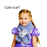 🌟臺灣現貨🌟兒童保暖圍巾、圍脖～ 可愛酷寶款、男女童卡通造型圍巾