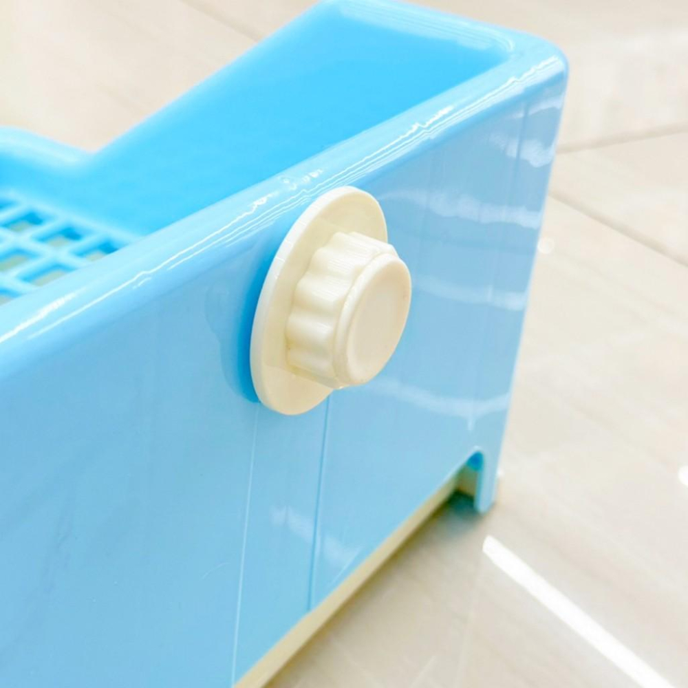 【 寵物來了 台灣現貨 】  寵兔抽屜式便盆 兔子便盆 小動物用 - 汪喵日總匯-細節圖2