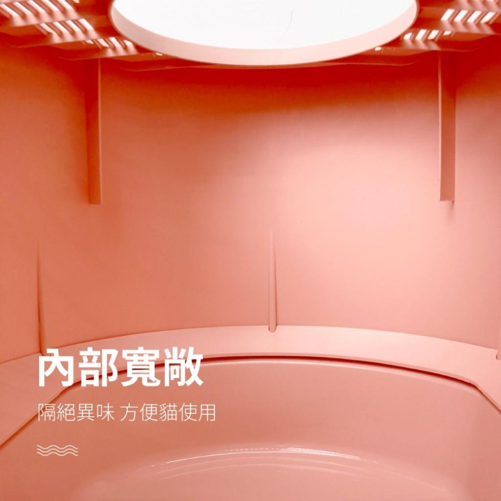 毛寵星人【有喵病 台灣現貨】城堡組合貓砂盆>便盆>造型便盆>貓用>貓廁所-細節圖8