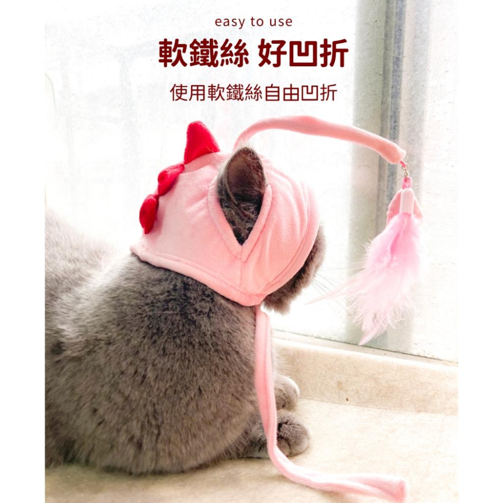 毛寵星人【有喵病 台灣現貨】自嗨俏皮頭套 造型頭套 搞怪 寵物頭套 貓頭套 變裝 狗狗-細節圖4