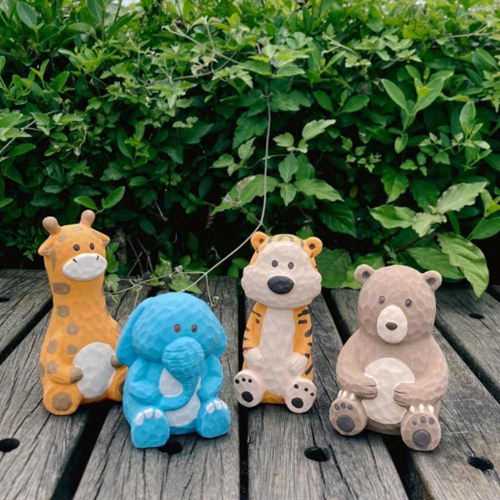 毛寵星人【寵物來了 台灣現貨】木雕造型發聲玩具 咬咬玩具 發聲玩具 乳膠玩具 寵物玩具-細節圖2