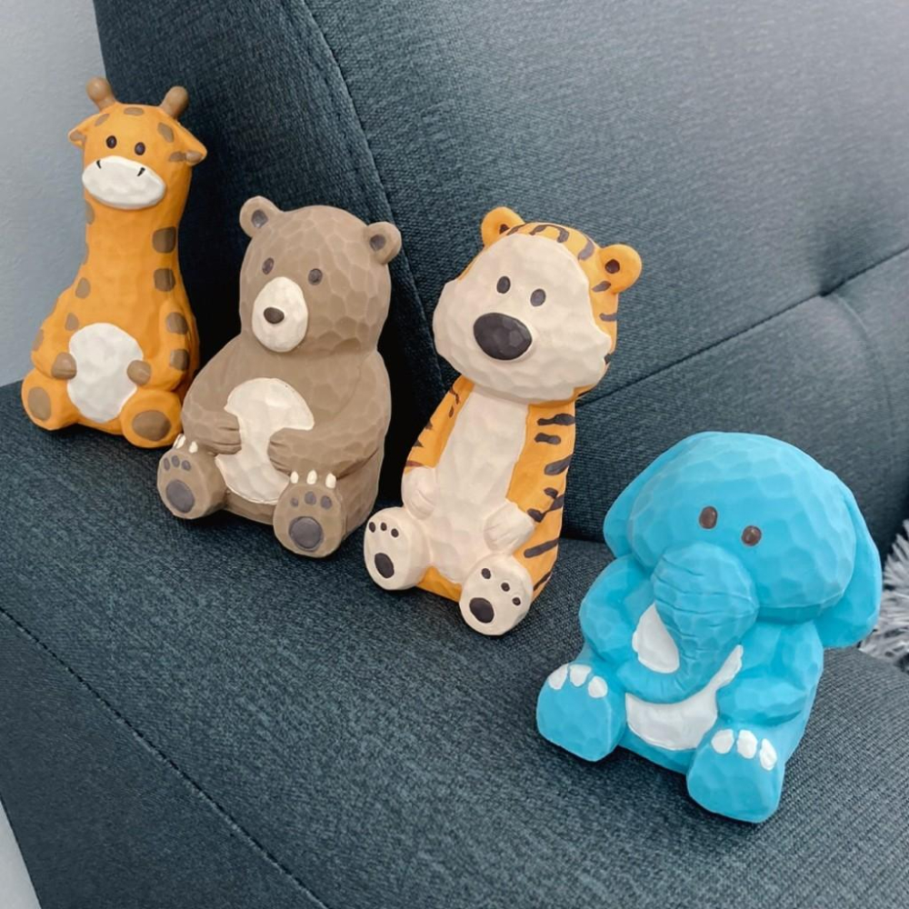 毛寵星人【寵物來了 台灣現貨】木雕造型發聲玩具 咬咬玩具 發聲玩具 乳膠玩具 寵物玩具-細節圖3