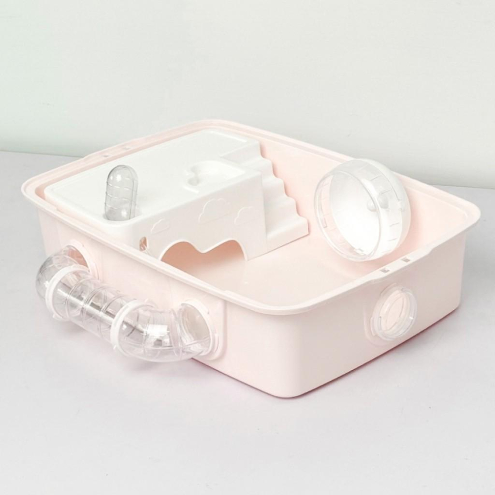 毛寵星人 寵物來了 台灣現貨 豪華隧道倉鼠籠 哈姆太郎 沙鼠 倉鼠 趴趴鼠 三線鼠 黃金鼠 寵物鼠籠-細節圖5