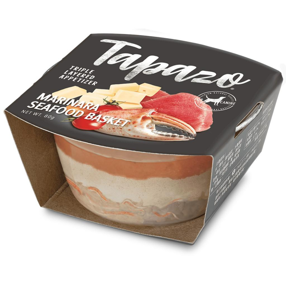毛寵星人【TAPAZO 特百滋 開胃三層杯】狗罐頭 狗餐盒 罐頭 80g-細節圖4