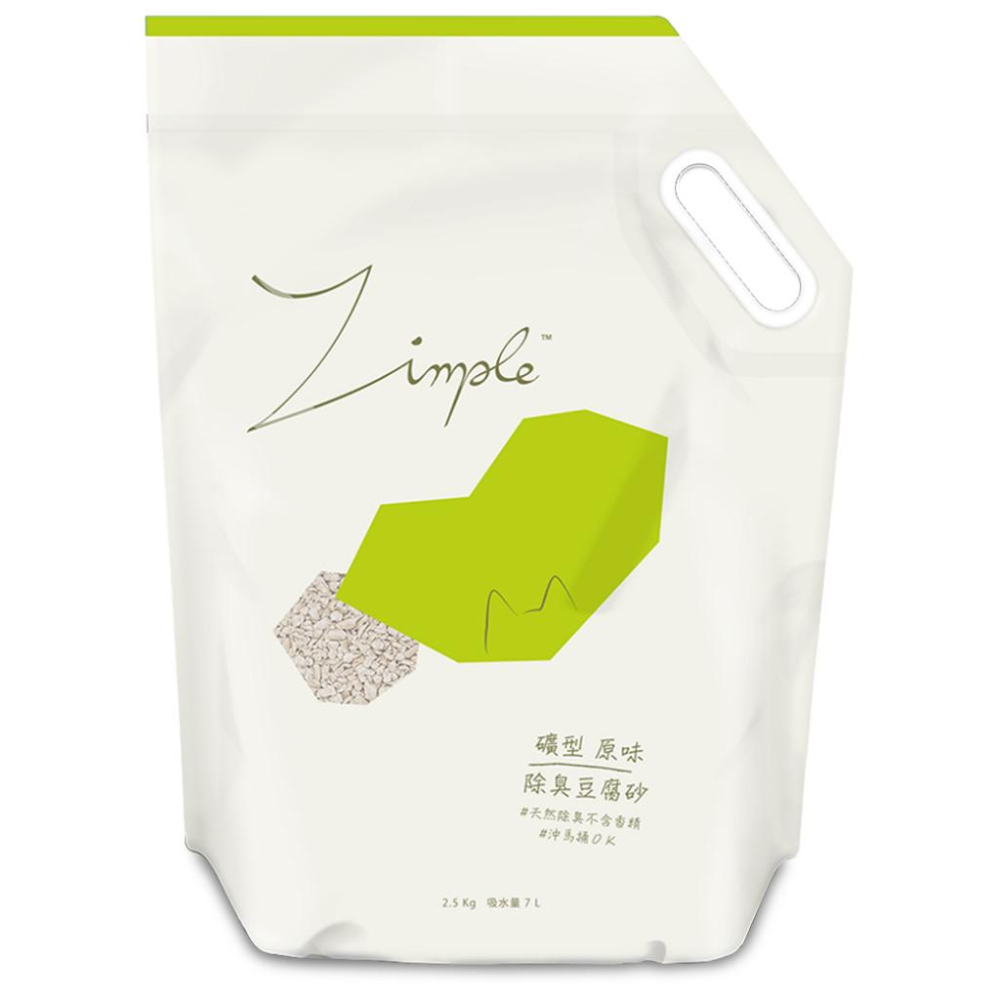 【大尾巴】Zimple 條型豆腐 2.5公斤 貓砂 豆腐砂-細節圖6