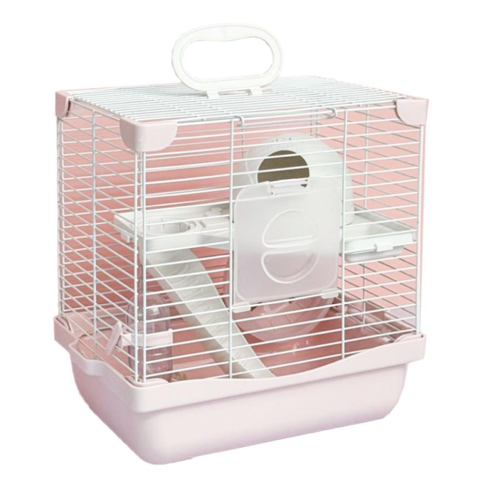 【大尾巴】寵物來了 台灣現貨 雪堡雙層 倉鼠籠 外出鼠籠 倉鼠用品-細節圖9