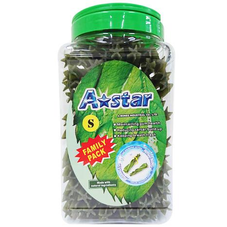 【大尾巴】Astar AB 潔牙骨 多效螺旋五星棒 草本潔牙骨 桶裝 超大桶 家庭號 犬零食 狗零食-細節圖7