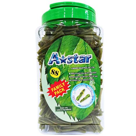 【大尾巴】Astar AB 潔牙骨 多效螺旋五星棒 草本潔牙骨 桶裝 超大桶 家庭號 犬零食 狗零食-細節圖8