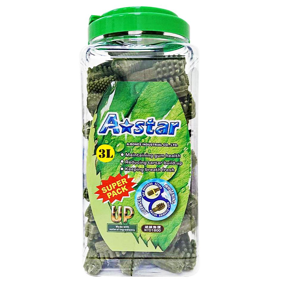 【大尾巴】【Astar AB 草本雙頭潔牙骨】家庭號 超大桶 犬零食 狗零食 潔牙骨 (桶裝)-細節圖3
