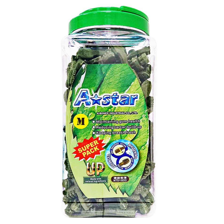 【大尾巴】【Astar AB 草本雙頭潔牙骨】家庭號 超大桶 犬零食 狗零食 潔牙骨 (桶裝)-細節圖4
