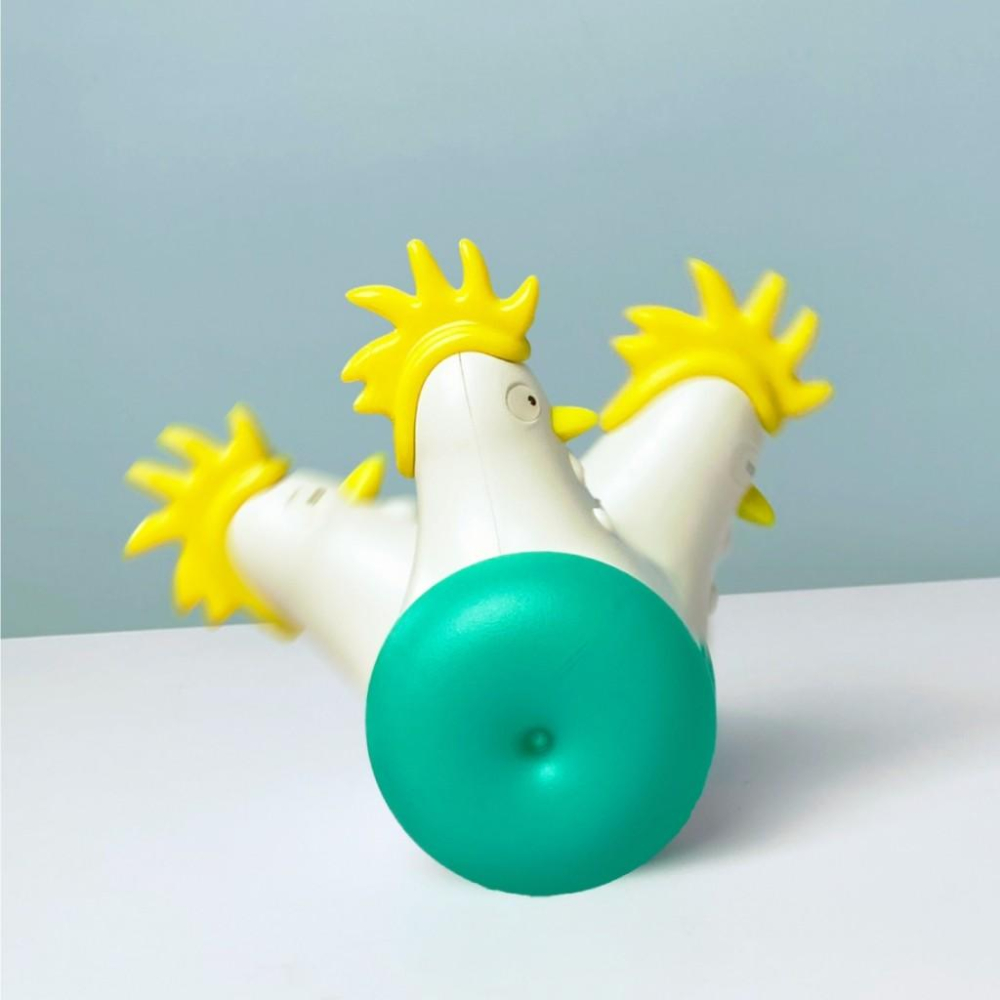 【大尾巴】寵物來了 台灣現貨 紅外線不倒翁發聲玩具 寵物玩具 紅外線 小雞玩具車-細節圖6