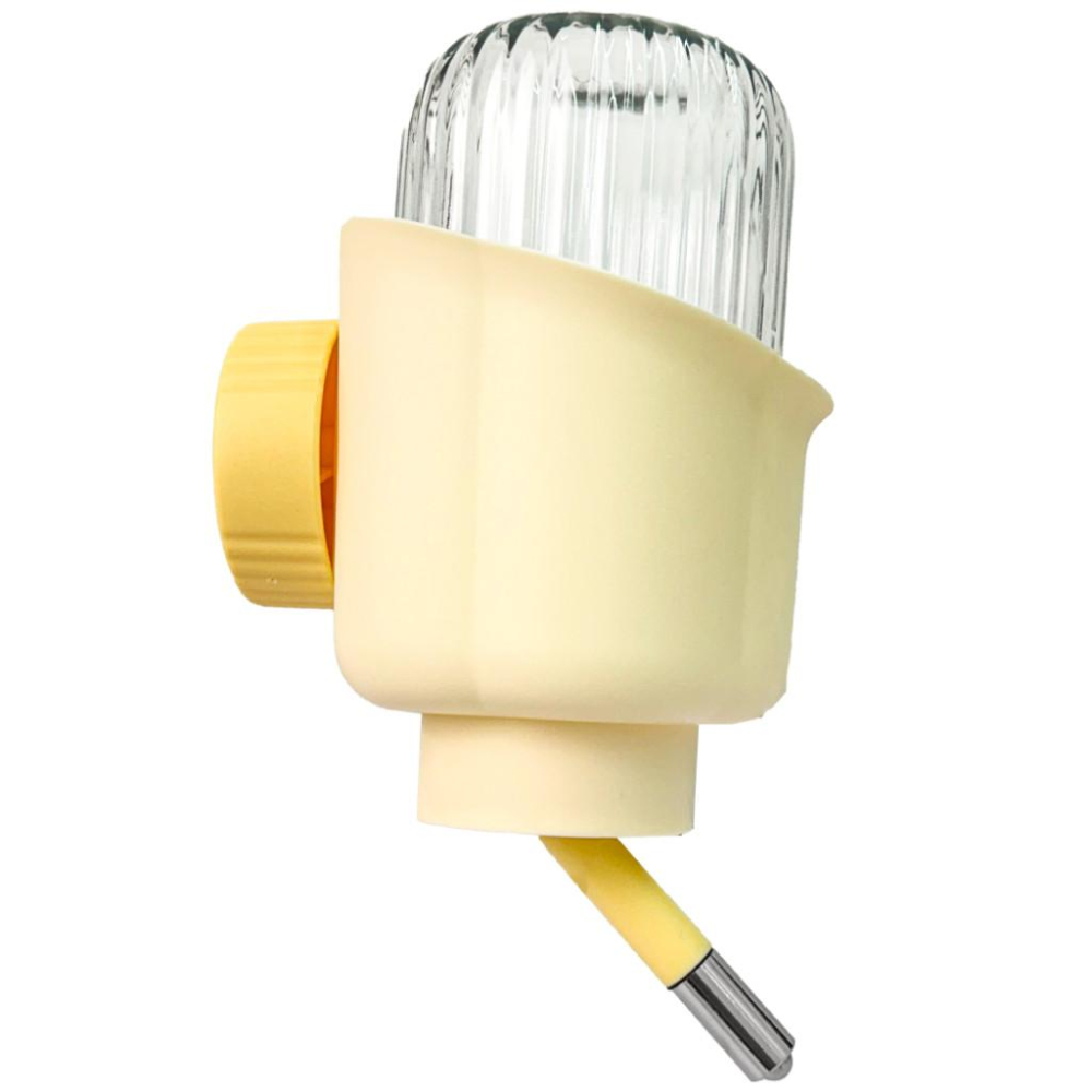 寵物來了 台灣現貨 花瓣造型小寵水壺 350m / 500ml 小寵水壺 飲水器 倉鼠 小動物 飲水壺-細節圖8