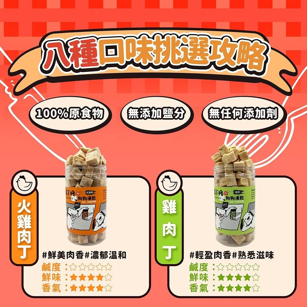 🍭有才寵物商店 【薛丁格 狗凍乾】凍乾零食 狗零食 益生菌添加 寵物零食 100g-細節圖5