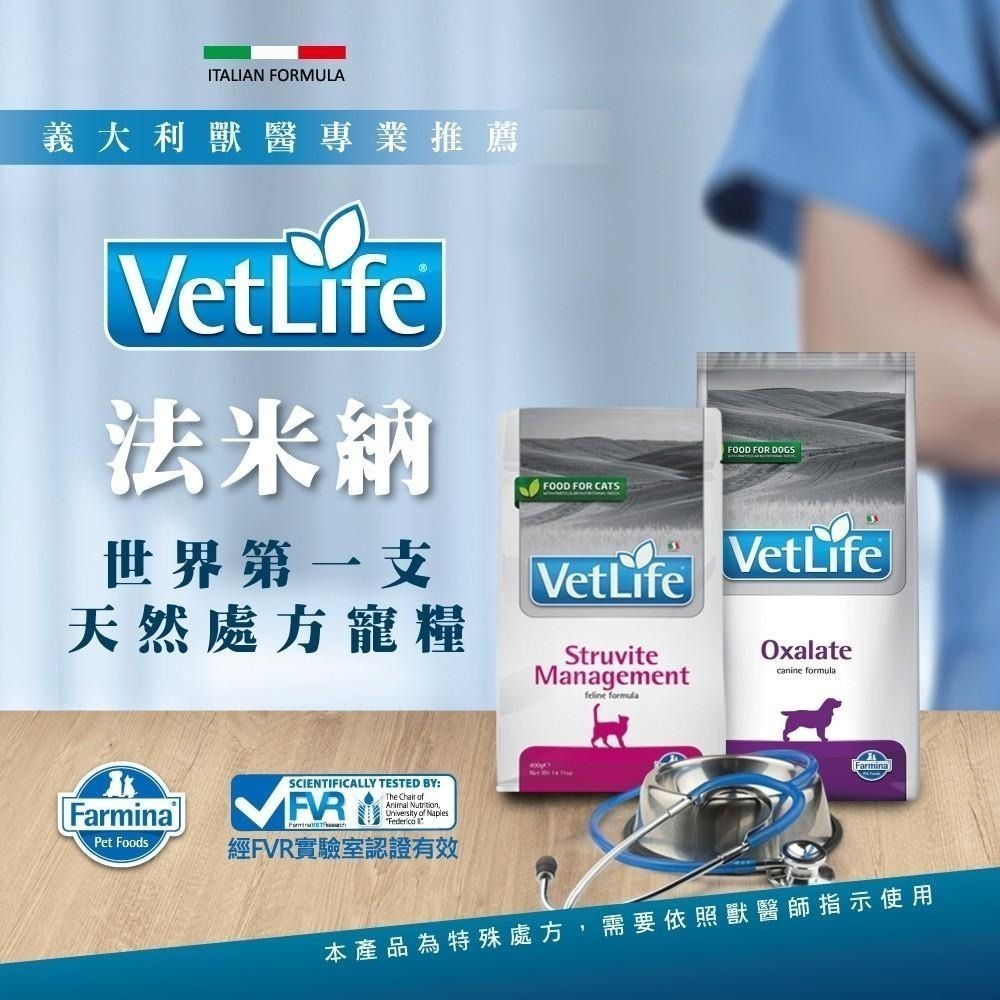 【法米納 Vet Life 處方貓飼料】處方貓 貓糧 貓飼料【2kg】小包-細節圖3