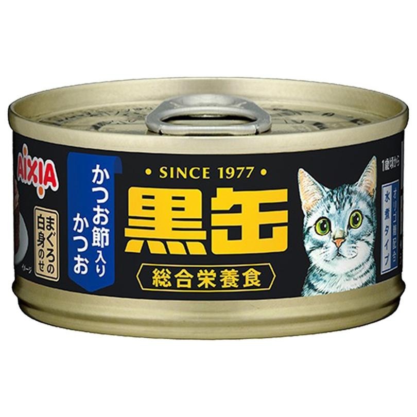 🍭有才寵物商店【AIXIA 愛喜雅 黑缶主食】貓罐頭 黑罐 主食罐 貓主食 罐頭 (80g)-細節圖7