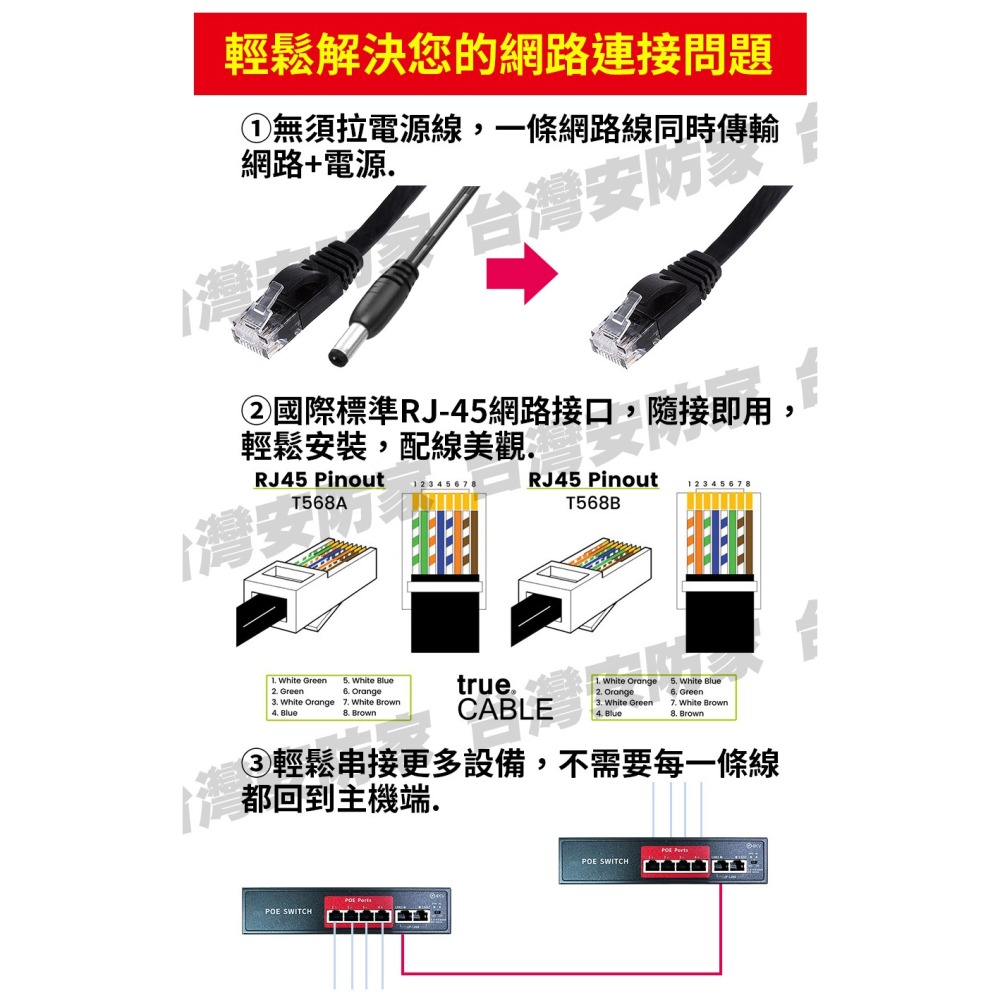供電網路 交換機 Mini PoE Switch 4+2埠 供電交換式 集線器 4路 乙太網路 交換器 IP 網路 監控-細節圖4