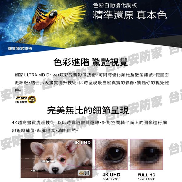 SAMPO 聲寶 65型 4K 液晶電視 台灣製造 EM-65FCT610 顯示器 UHD LED 適 PS5 機上盒-細節圖3