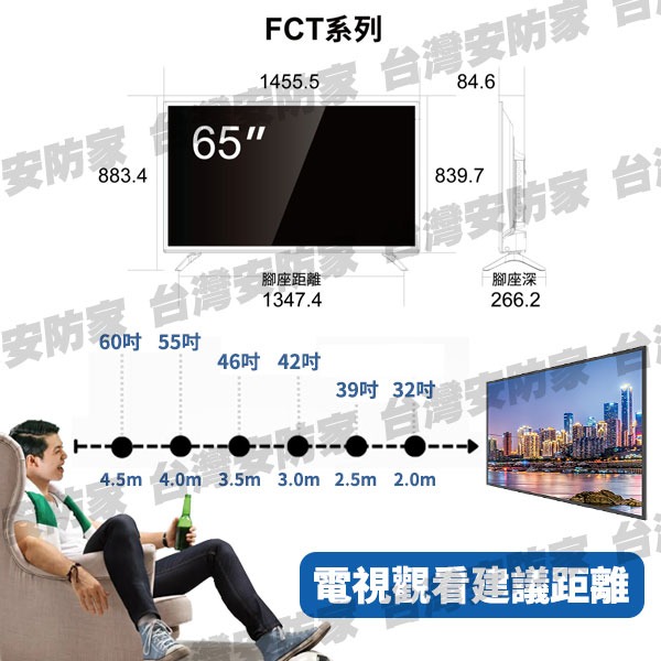 SAMPO 聲寶 65型 4K 液晶電視 台灣製造 EM-65FCT610 顯示器 UHD LED 適 PS5 機上盒-細節圖6
