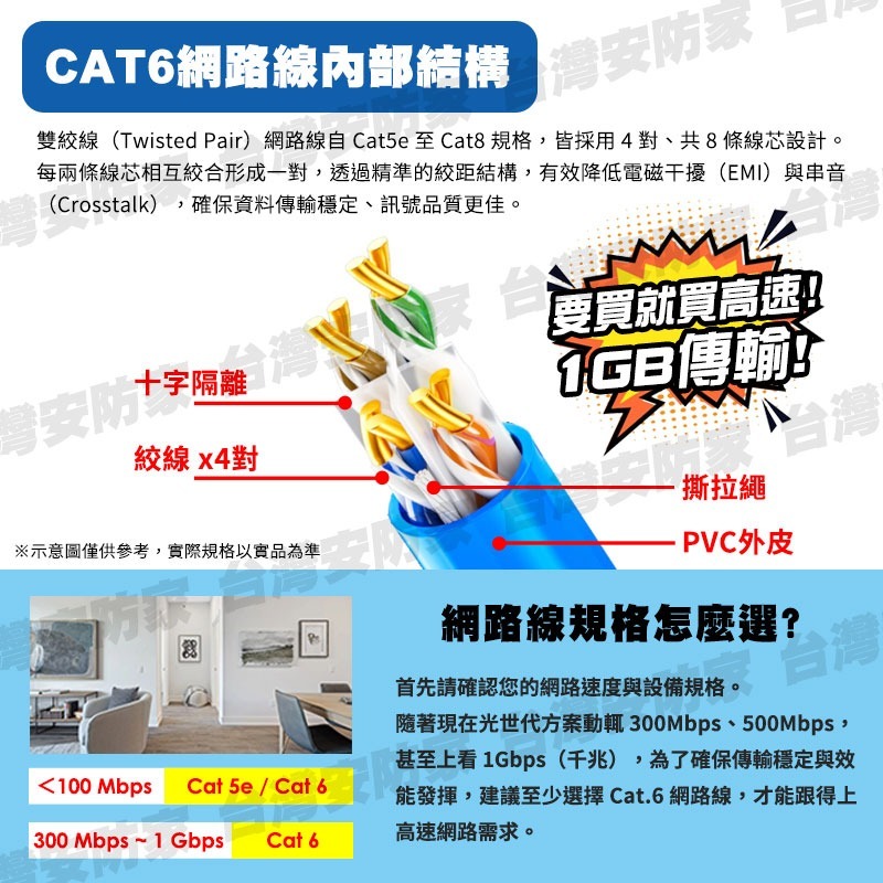 Cat6 305M 箱 305米 福祿克 認證 網路線 8芯 適 水晶頭 辦公OA 電腦 絞線傳輸 非 大同 Cat5e-細節圖4