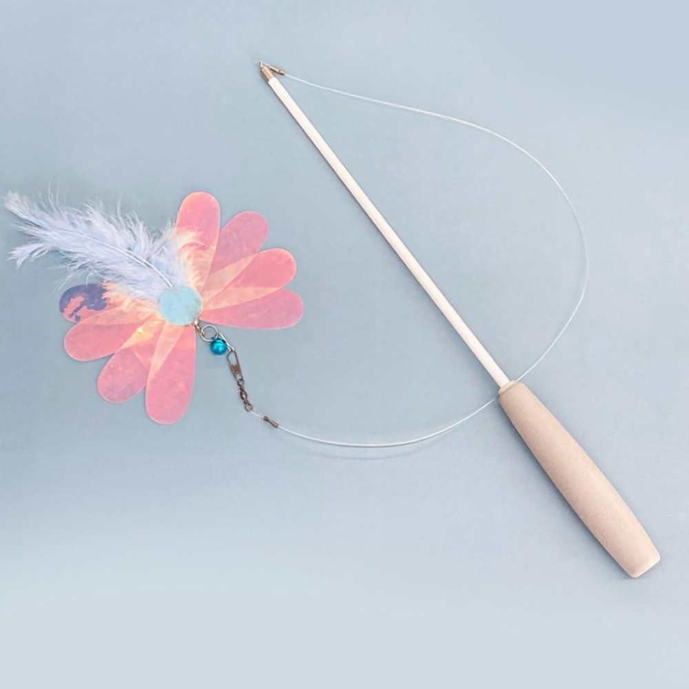 台灣現貨驕傲貓狗 有喵病 DIY伸縮逗貓棒替換頭 逗貓棒 玩具 貓 寵物-細節圖9