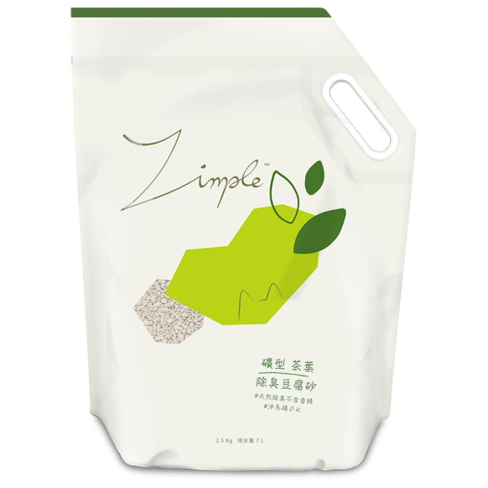 驕傲貓狗 Zimple 條型豆腐 2.5公斤 貓砂 豆腐砂 除臭豆腐砂 礦型/條型 貓砂 礦型豆腐砂-細節圖8