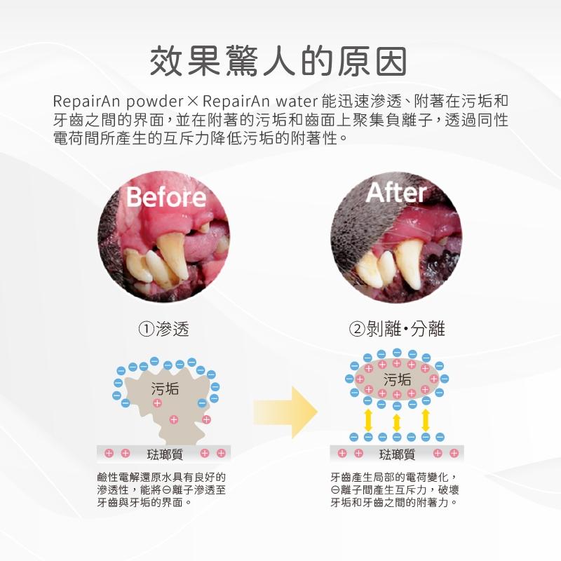驕傲貓狗【日本牙倍淨 RepairAn】 犬貓潔牙凝膠組 結石消除鉗 潔牙細粉 潔牙噴霧 牙膏 牙刷-細節圖5