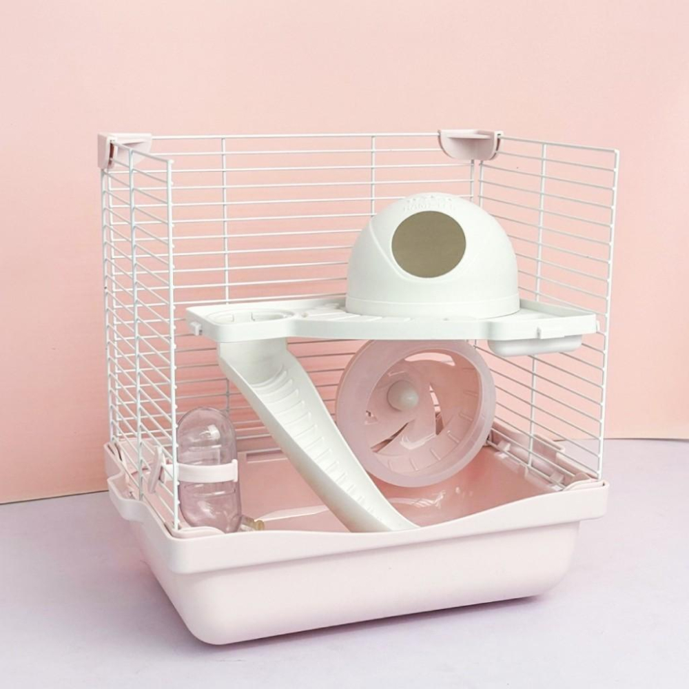 驕傲貓狗 寵物來了 台灣現貨 雪堡雙層倉鼠籠 寵物籠 寵物鼠-細節圖7