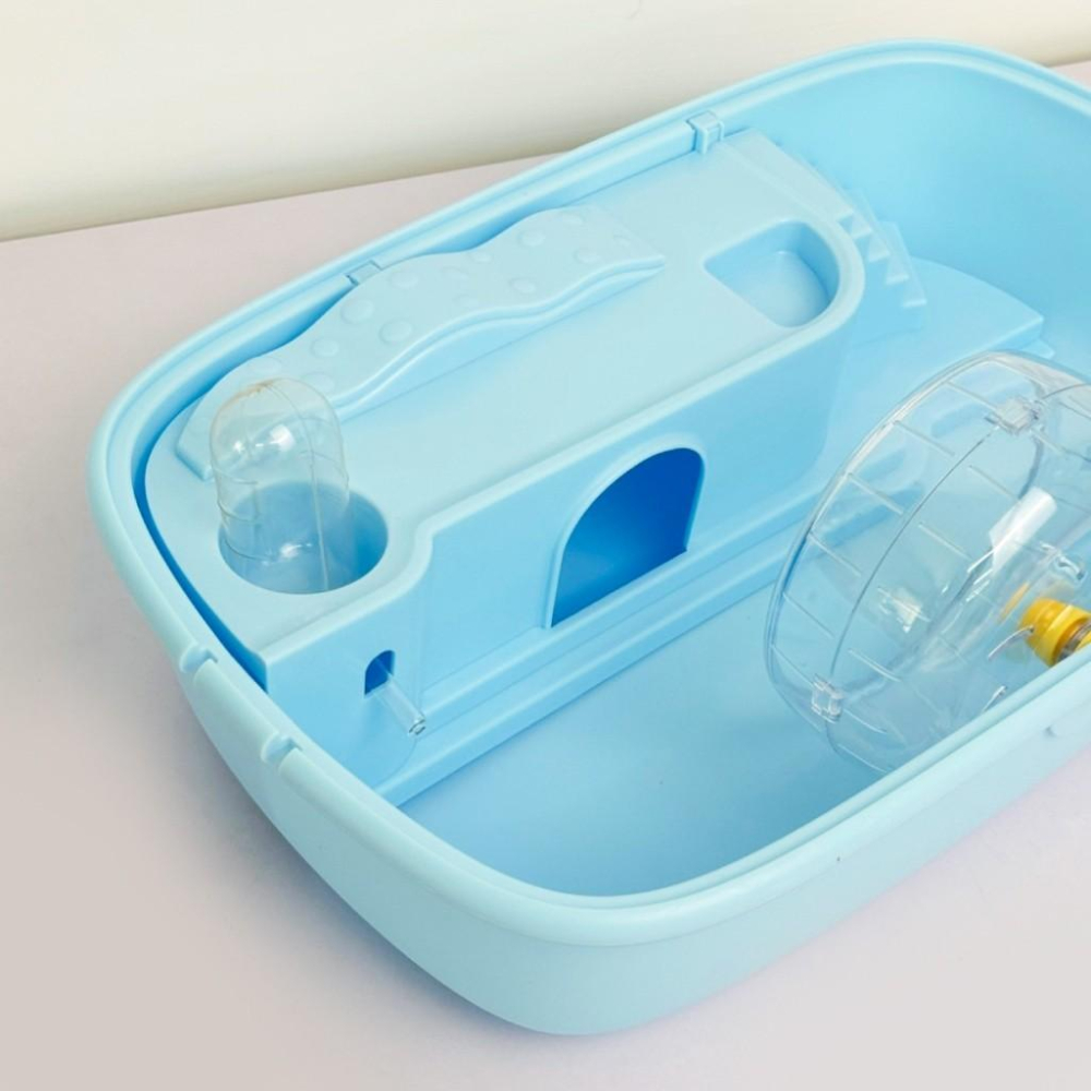 驕傲貓狗 寵物來了 台灣現貨 全景城堡倉鼠籠 寵物籠 寵物倉鼠籠-細節圖5