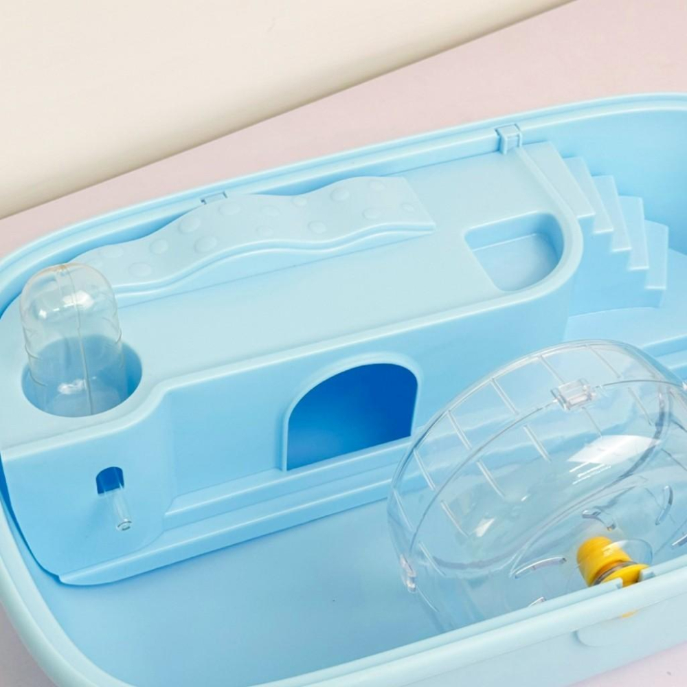 驕傲貓狗 寵物來了 台灣現貨 全景城堡倉鼠籠 寵物籠 寵物倉鼠籠-細節圖6