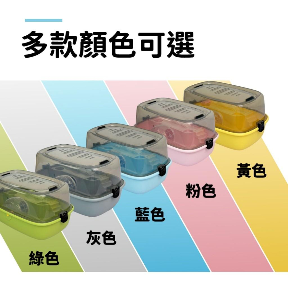 驕傲貓狗 寵物來了 台灣現貨 全景城堡倉鼠籠 寵物籠 寵物倉鼠籠-細節圖9