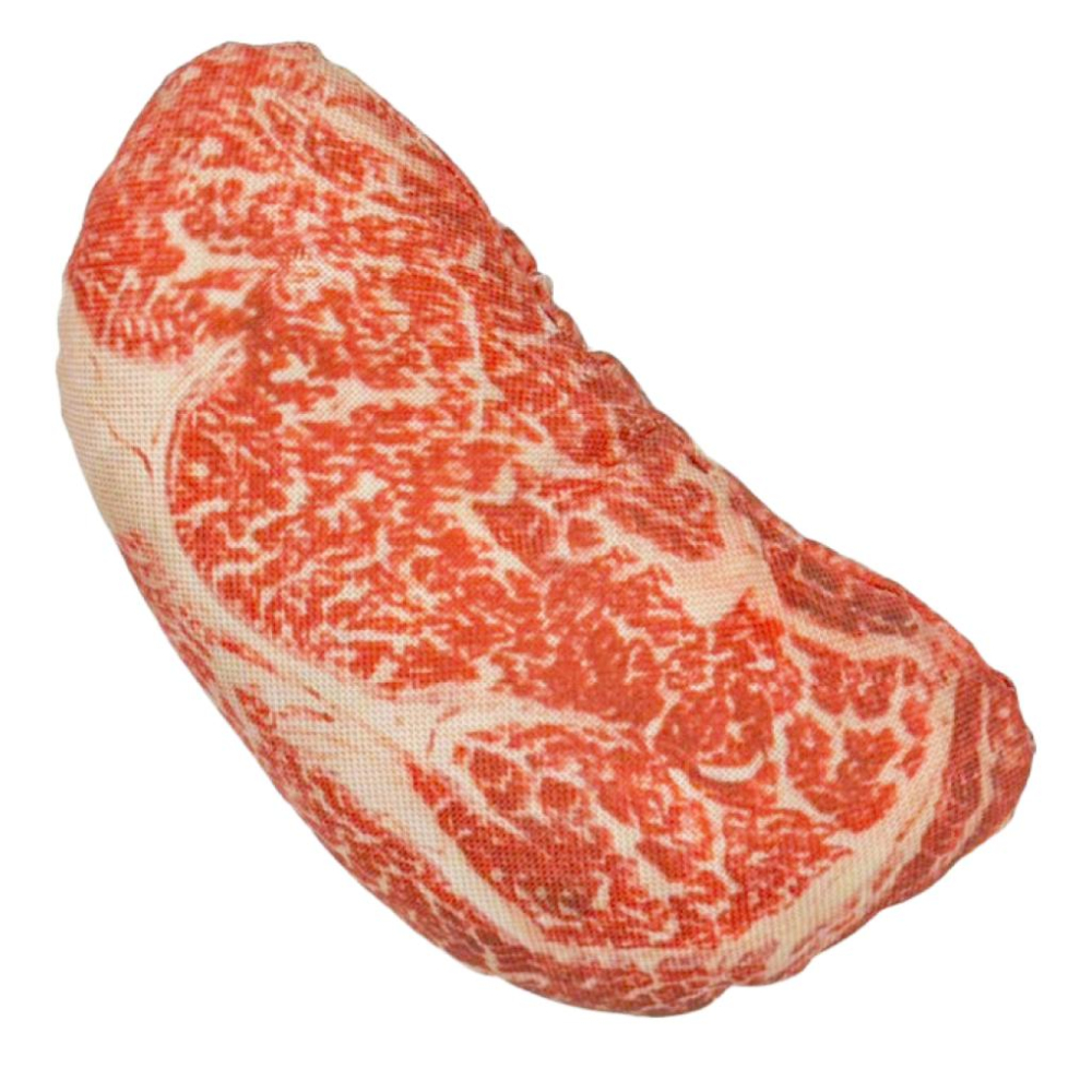 台灣現貨✅貓狗好時光 寵物來了 仿真牛排發聲玩具 貓狗玩具 貓玩具 狗玩具 寵物玩具-細節圖8